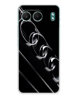 Чехол для OnePlus Nord 4 с картинкой «Audi — абстрактные кольца»