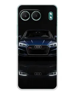 Чехол для OnePlus Nord 4 с картинкой «Audi — ночное отражение»