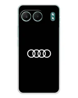 Чехол для OnePlus Nord 4 с картинкой «Audi White Logo»