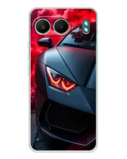 Чехол для OnePlus Nord 4 с картинкой «Lamborghini красное сияние» Чехол для OnePlus Nord 4 с картинкой «Lamborghini красное сияние»