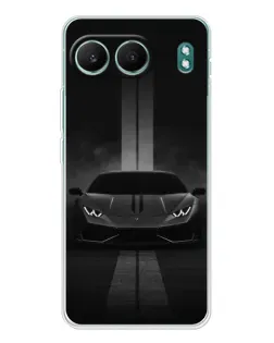 Чехол для OnePlus Nord 4 с картинкой «Lamborghini симметрия дорог»