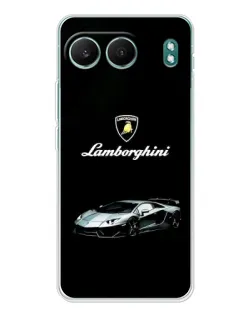 Чехол для OnePlus Nord 4 с картинкой «Логотип Lamborghini классика»