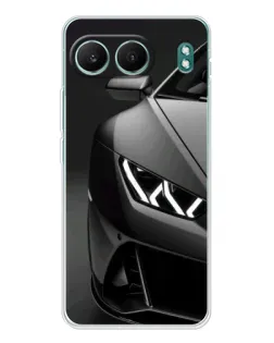 Чехол для OnePlus Nord 4 с картинкой «Lamborghini фары детализация»