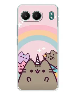 Чехол для OnePlus Nord 4 с картинкой «Единорог Pusheen»