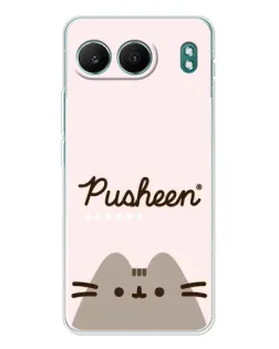 Чехол для OnePlus Nord 4 с картинкой «Pusheen логотип»