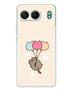 Чехол для OnePlus Nord 4 с картинкой «Пушин на шариках»