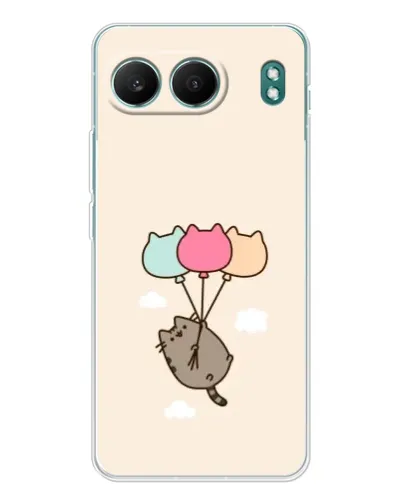 Чехол для OnePlus Nord 4 с картинкой «Пушин на шариках»