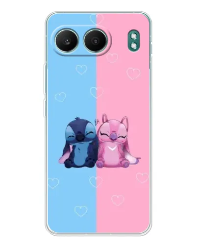 Чехол для OnePlus Nord 4 с картинкой «Stitch и Angel Love»