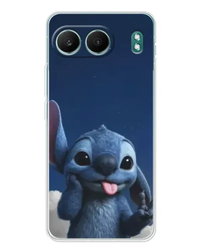 Чехол для OnePlus Nord 4 с картинкой «Стич в облаках»