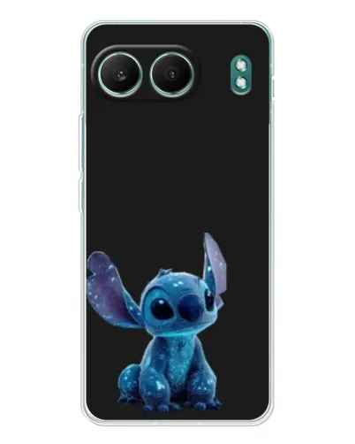 Чехол для OnePlus Nord 4 с картинкой «Стич на черном»