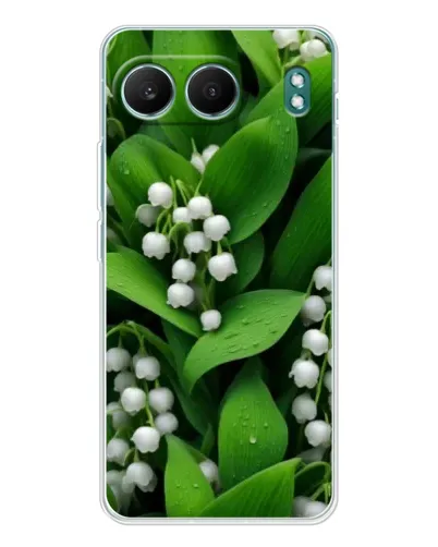 Чехол для OnePlus Nord 4 с картинкой «Ландыши в зелени»