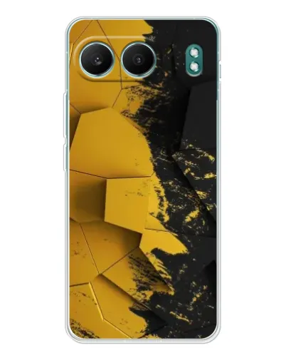 Чехол для OnePlus Nord 4 с картинкой «Золотые осколки геометрии» Чехол для OnePlus Nord 4 с картинкой «Золотые осколки геометрии»