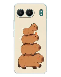 Чехол для OnePlus Nord 4 с картинкой «Башня из капибар»
