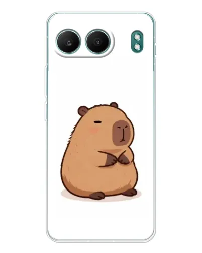 Чехол для OnePlus Nord 4 с картинкой «Толстенькая капибара»