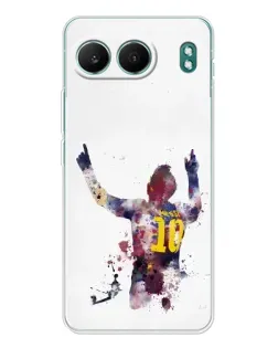 Чехол для OnePlus Nord 4 с картинкой «Акварельный Месси Барселона» Чехол для OnePlus Nord 4 с картинкой «Акварельный Месси Барселона»
