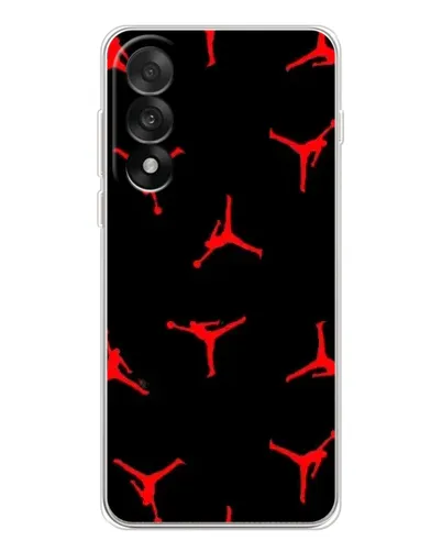 Чехол для OnePlus Nord 5 с картинкой «Jordan Red Pattern»