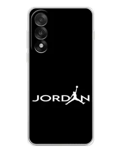 Чехол для OnePlus Nord 5 с картинкой «Jordan White Logo»
