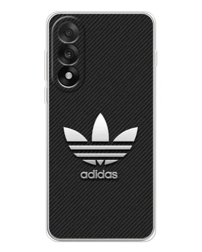 Чехол для OnePlus Nord 5 с картинкой «Adidas Карбоновая текстура»