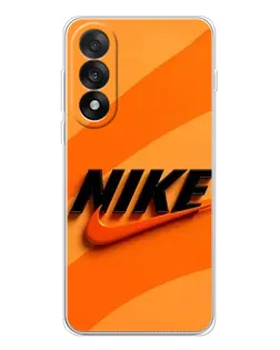 Чехол для OnePlus Nord 5 с картинкой «Оранжевый драйв Nike»