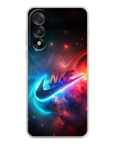 Чехол для OnePlus Nord 5 с картинкой «Огненный логотип Nike»