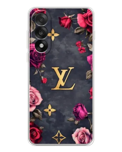 Чехол для OnePlus Nord 5 с картинкой «Цветочный Louis Vuitton»