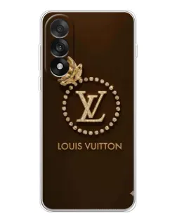 Чехол для OnePlus Nord 5 с картинкой «LV — золотая печать»