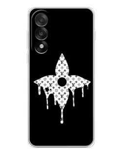 Чехол для OnePlus Nord 5 с картинкой «Цветочная монограмма»