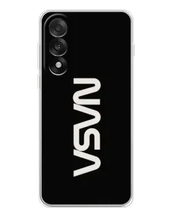 Чехол для OnePlus Nord 5 с картинкой «NASA — вертикальный логотип»