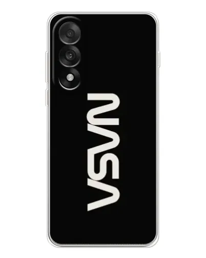 Чехол для OnePlus Nord 5 с картинкой «NASA — вертикальный логотип»