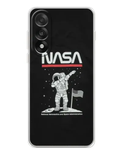 Чехол для OnePlus Nord 5 с картинкой «NASA — шагаем по Луне»