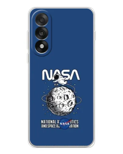 Чехол для OnePlus Nord 5 с картинкой «NASA — лунная миссия»