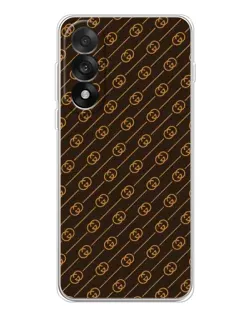 Чехол для OnePlus Nord 5 с картинкой «Gucci — золотые диагонали» Чехол для OnePlus Nord 5 с картинкой «Gucci — золотые диагонали»