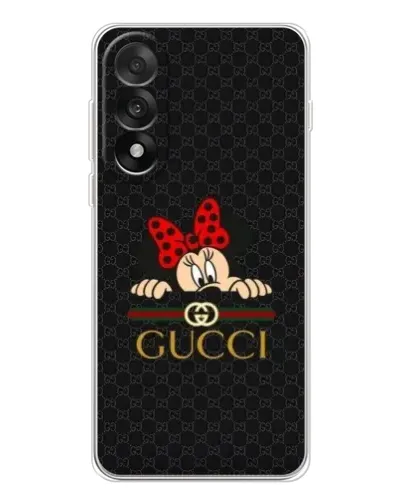 Чехол для OnePlus Nord 5 с картинкой «Минни Маус Gucci — черный»