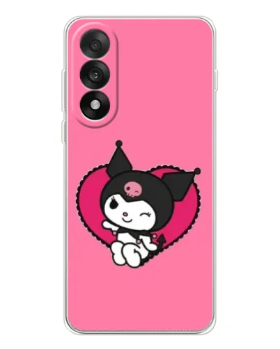 Чехол для OnePlus Nord 5 с картинкой «Kuromi — любовь в сердце» Чехол для OnePlus Nord 5 с картинкой «Kuromi — любовь в сердце»