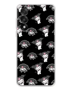Чехол для OnePlus Nord 5 с картинкой «Черный паттерн Kuromi» Чехол для OnePlus Nord 5 с картинкой «Черный паттерн Kuromi»