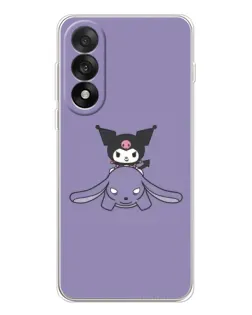Чехол для OnePlus Nord 5 с картинкой «Kuromi на лиловом фоне» Чехол для OnePlus Nord 5 с картинкой «Kuromi на лиловом фоне»