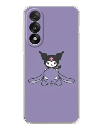 Чехол для OnePlus Nord 5 с картинкой «Kuromi на лиловом фоне» Чехол для OnePlus Nord 5 с картинкой «Kuromi на лиловом фоне»