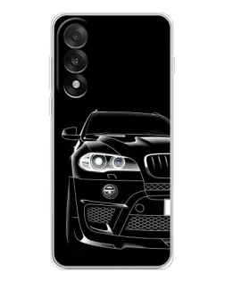 Чехол для OnePlus Nord 5 с картинкой «Темный силуэт BMW»