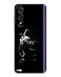 Чехол для OnePlus Nord 5 с картинкой «Силуэт BMW в темноте»
