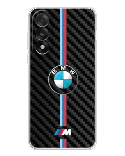 Чехол для OnePlus Nord 5 с картинкой «Эмблема BMW и карбон»