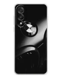 Чехол для OnePlus Nord 5 с картинкой «Эмблема BMW — макро»