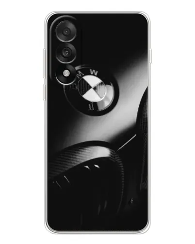 Чехол для OnePlus Nord 5 с картинкой «Эмблема BMW — макро»
