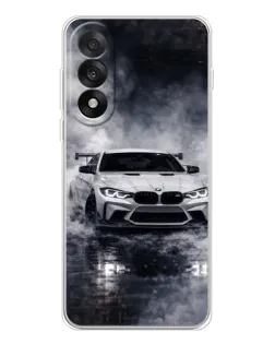 Чехол для OnePlus Nord 5 с картинкой «BMW сквозь туман»