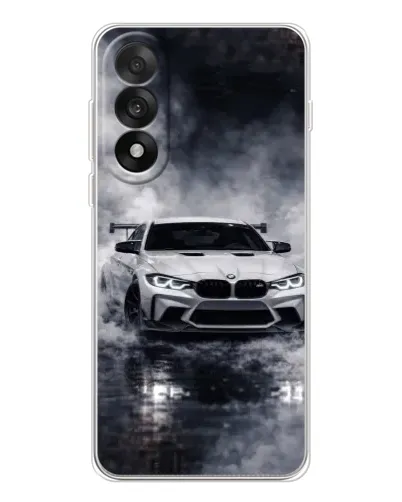 Чехол для OnePlus Nord 5 с картинкой «BMW сквозь туман»
