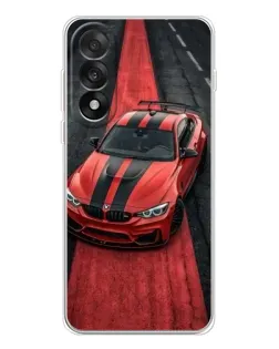 Чехол для OnePlus Nord 5 с картинкой «BMW на красной дорожке»