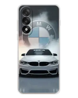 Чехол для OnePlus Nord 5 с картинкой «BMW в белом дыму»