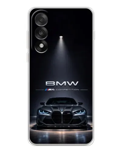 Чехол для OnePlus Nord 5 с картинкой «BMW сквозь ночной город» Чехол для OnePlus Nord 5 с картинкой «BMW сквозь ночной город»