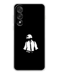 Чехол для OnePlus Nord 5 с картинкой «PUBG — белый шлем»
