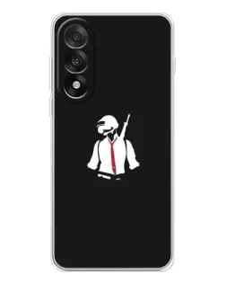 Чехол для OnePlus Nord 5 с картинкой «PUBG — силуэт воина»