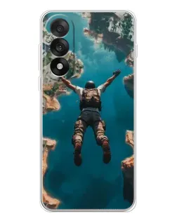 Чехол для OnePlus Nord 5 с картинкой «PUBG — свободное падение»